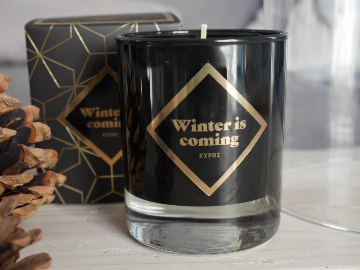French single scented candle