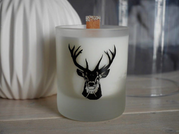 Handcrafted scented candles