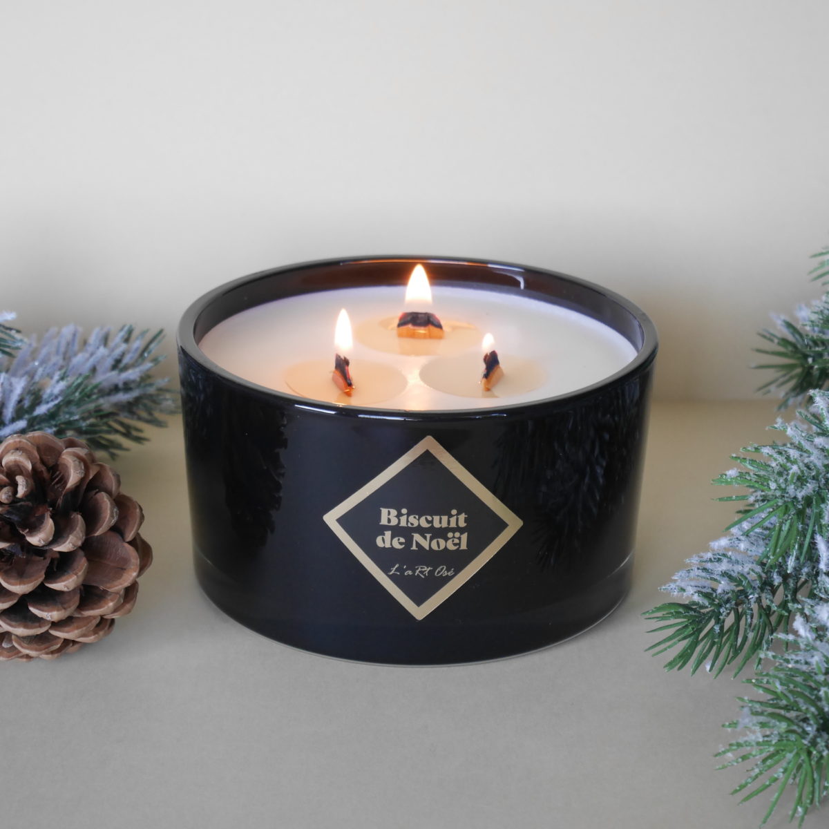 Bougie Parfumée Price's Citron Vert-Basilic - Grand Pot, 150h Brûlage