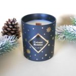 bougie noel creme brulee