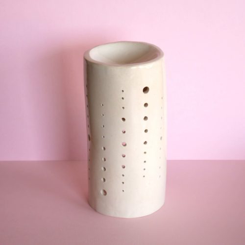 White ceramic perfume burner